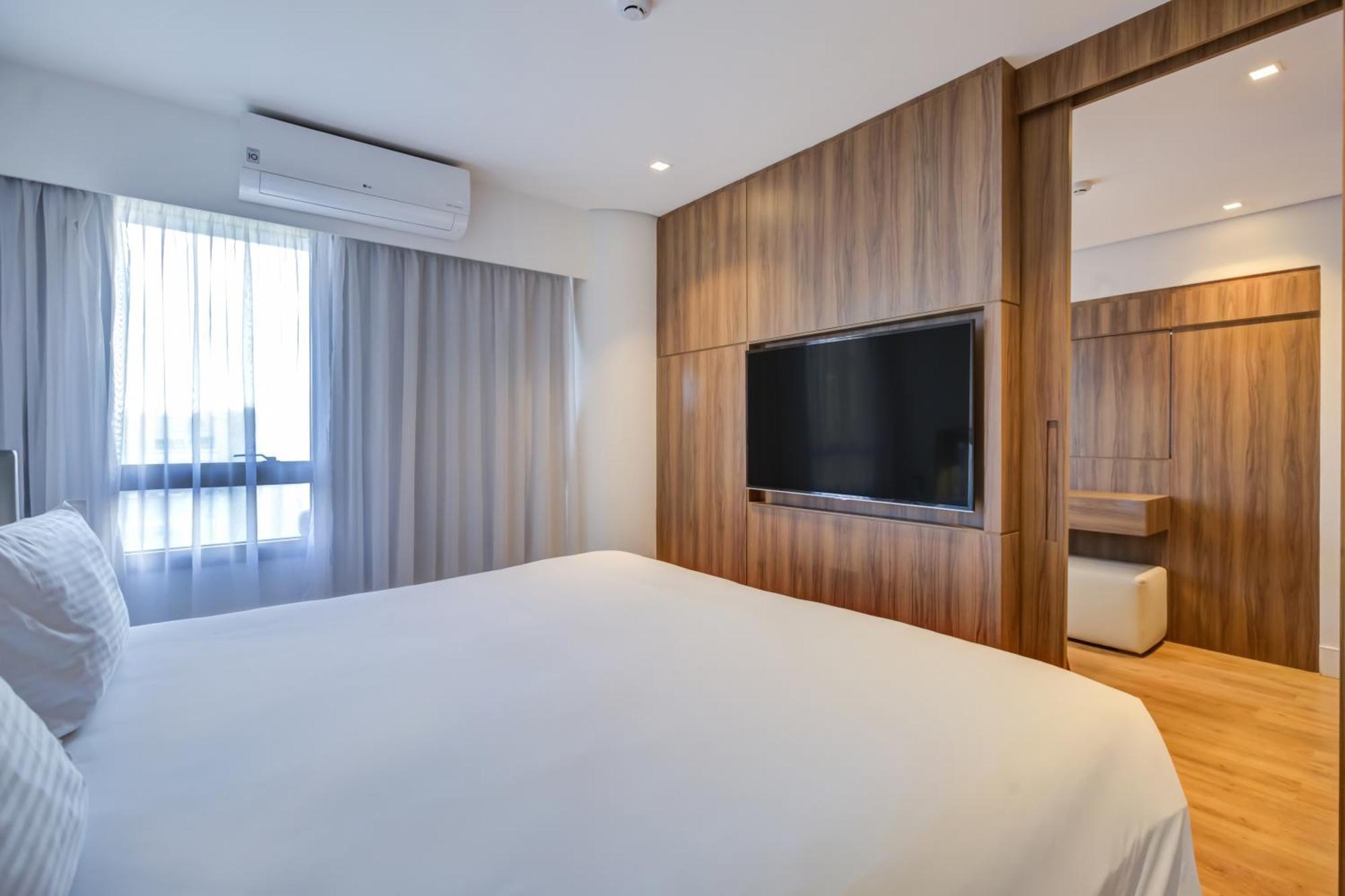 Radisson Sao Paulo Paulista Otel Dış mekan fotoğraf A bedroom at the hotel