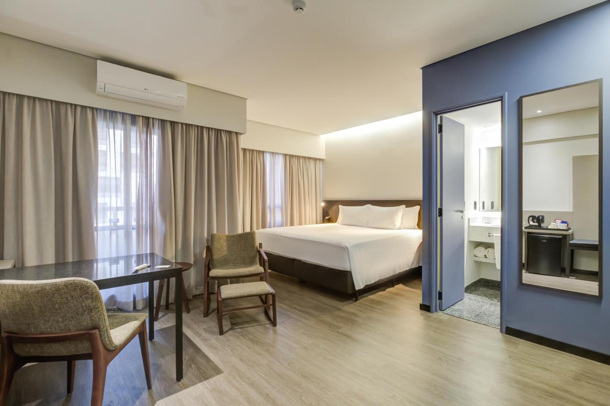 Radisson Sao Paulo Paulista Otel Dış mekan fotoğraf A room at the hotel