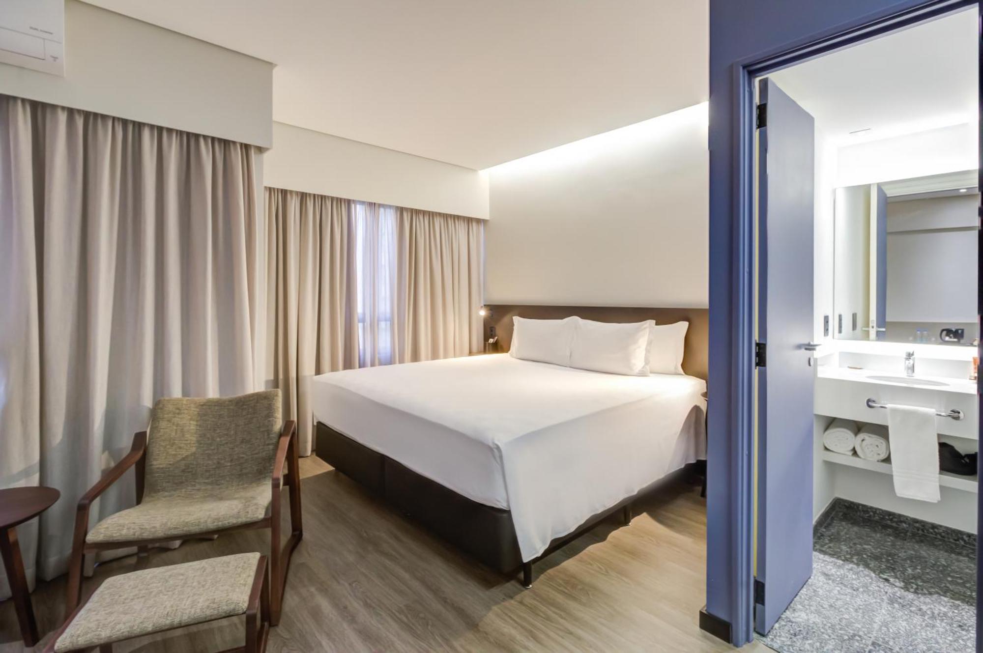 Radisson Sao Paulo Paulista Otel Dış mekan fotoğraf A bedroom at the hotel